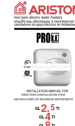 Ariston GL 2.5 Installation Manual