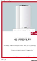 Ariston HS PREMIUM Технические инструкции