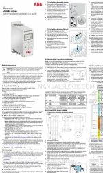 ABB ACH480 Manuale di installazione e avviamento rapido