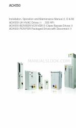 ABB ACH550 series Manual de instalación, uso y mantenimiento