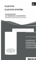 Ariston CLAS EVO Series Installation And Servicing Instruction