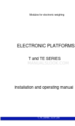 Dini Argeo T Series Посібник з монтажу та експлуатації