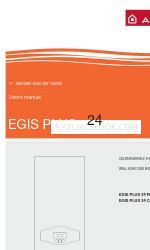 Ariston EGIS PLUS 24 FF Podręcznik użytkownika