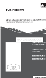 Ariston EGIS PREMIUM Series Instrucciones de instalación y mantenimiento