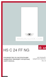 Ariston HS C 24 FF NG Handmatig