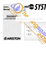 Ariston micro SYSTEM 10 RFFI Manual do utilizador