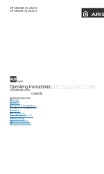 Ariston CP 859 MT X AUS S Operating Instructions Manual