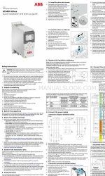 ABB ACS480 Manuale di installazione e avviamento rapido