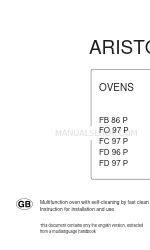 Ariston FC 97 P Handbuch für Installation und Gebrauch