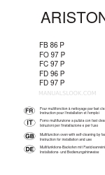 Ariston FC 97 P Handbuch für Installation und Gebrauch