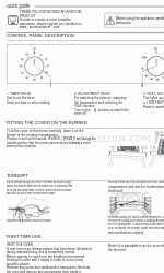 Ariston GA3 124 IX A1 Quick Manual