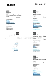 Ariston ML 99 IX A Manual de instrucciones