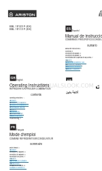 Ariston EBL 18113 F (EX) Руководство по эксплуатации