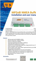 AEP MP2x8i NMEA Buffer Manual de instalação e do utilizador