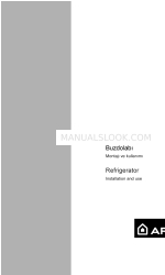 Ariston MTA 4053 NF Instructions For Installation And Use Manual