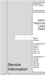 Ariston SD1711 Информация о сервисе