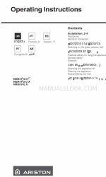 Ariston NRM 640 X Manuale di istruzioni per l'uso