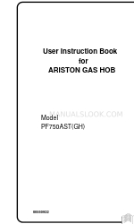 Ariston PF750ASTGH Libro di istruzioni per l'utente