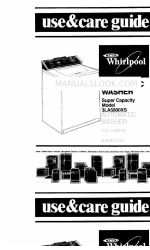 Whirlpool 3LA58OOXS Handbuch für Gebrauch und Pflege