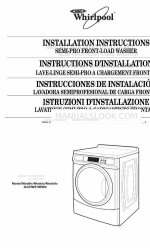 Whirlpool 3LCHW9100WQ0 Installation Instructions Manual
