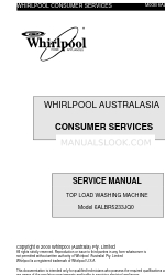 Whirlpool 6ALBR5233JQ0 Service Manual