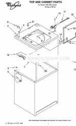 Whirlpool 7MLSR5132JQ3 Liste des pièces