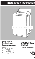 Whirlpool 8316243 Manual de instruções de instalação