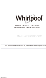 Whirlpool 8MWTW1613 Use And Care Manual