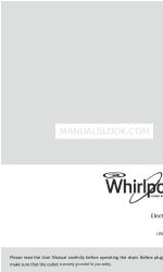 Whirlpool AWD712S Manuel de l'utilisateur