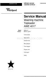 Whirlpool AWE 4017 Service-Handbuch