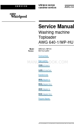 Whirlpool AWG 640-1/WP-HU Manual de servicio