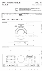 Whirlpool AWG812/PRO Original Instructions For Use