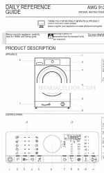 Whirlpool AWG912/PRO Original Instructions For Use