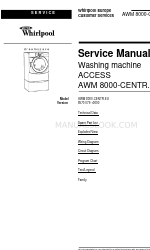 Whirlpool AWM 8000 Руководство по эксплуатации