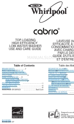 Whirlpool Cabrio,- WED7300X Manuel d'utilisation et d'entretien