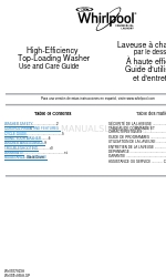 Whirlpool CAE2745FQ0 Manuale d'uso e manutenzione