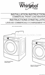 Whirlpool CED9150GW Manuel d'instructions d'installation