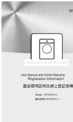 Whirlpool CFCR70111 Panduan Pengguna dan Garansi