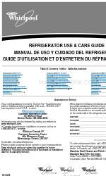 Whirlpool 2318493 Manual de utilização e cuidados