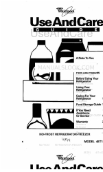 Whirlpool 4ET14GK Use And Care Manual