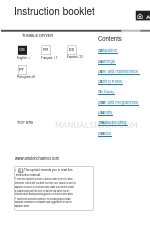 Ariston TCF 97B Manual