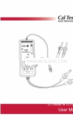 Cal Test CT3687 Podręcznik użytkownika