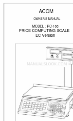 Acom PC-100 Gebruikershandleiding