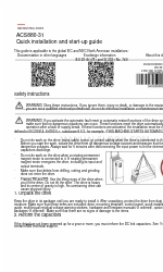 ABB ACS880-31 Manual de instalación rápida y puesta en marcha