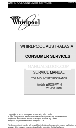 Whirlpool WRX42RWH6 Service Manual