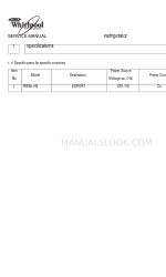 Whirlpool WSN11W Service Manual