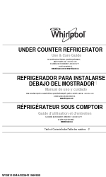 Whirlpool WUR50X24EM Manual de uso y mantenimiento