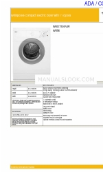 Whirlpool  WED7500VW Instruções de instalação