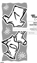 Whirlpool 240-VOLT ELECTRIC DRYER 사용 및 관리 매뉴얼