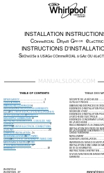 Whirlpool CEM2745FQ0 Manuel d'instructions d'installation